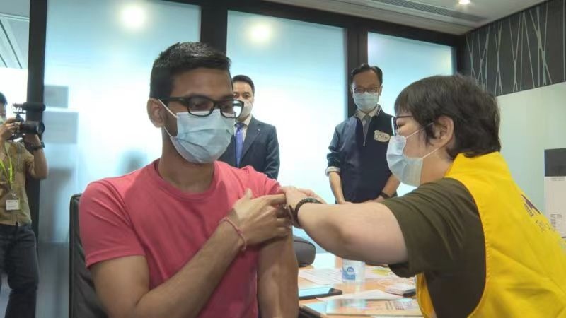 香港特区政府推动新冠疫苗接种上门服务